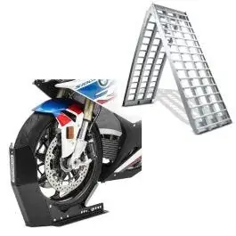 Highlight Auffahrrampe + Motorradwippe CF5 passend für Chopper / Custombike Custom CB3220