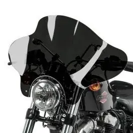 Windschild Batwing passend für Yamaha XVS 125 Drag Star Craftride inkl. Haltesatz dunkel getönt Abverkauf