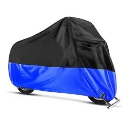 Sale Abdeckplane passend für Aprilia Dorsoduro 1200 / 750 / 900 Craftride XL in schwarz-blau