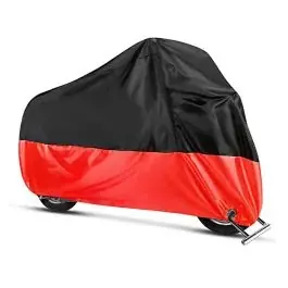 Abdeckplane passend für BMW R 1200 C / GS / RS / RT R NineT Racer Craftride XXL in schwarz-rot Neu