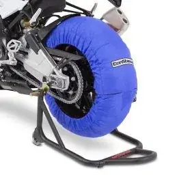 Reifenwärmer Set passend für Yamaha YZF-R6 YZF-R1 ConStands Laguna Seca 60-80°C blau Top-Seller