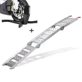 Auffahrrampe + Motorradwippe CP3 passend für Ducati Scrambler Full Throttle Markenprodukt