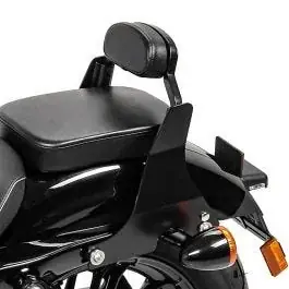 Sissybar passend für Harley Davidson Sportster 1200 CA Custom 13-16 Craftride Fast Driver-XS schwarz Ausverkauf