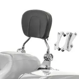 Rabatt Sissy Bar Vario passend für Harley Davidson CVO Street Glide 14-25 mit Docking-Kit chrom Craftride