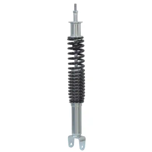 Kostenloser Versand Stoßdämpfer Federbein hinten 453mm schwarz/silber für Vespa Cosa 1 2 125 150 200 (1988-1997) - RMS