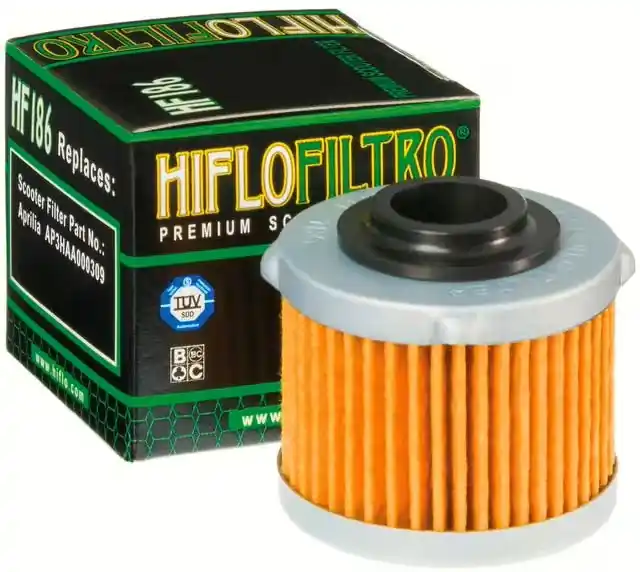 Hiflo Ölfilter HF186 für Aprilia Scarabeo 125 200 Nur Heute