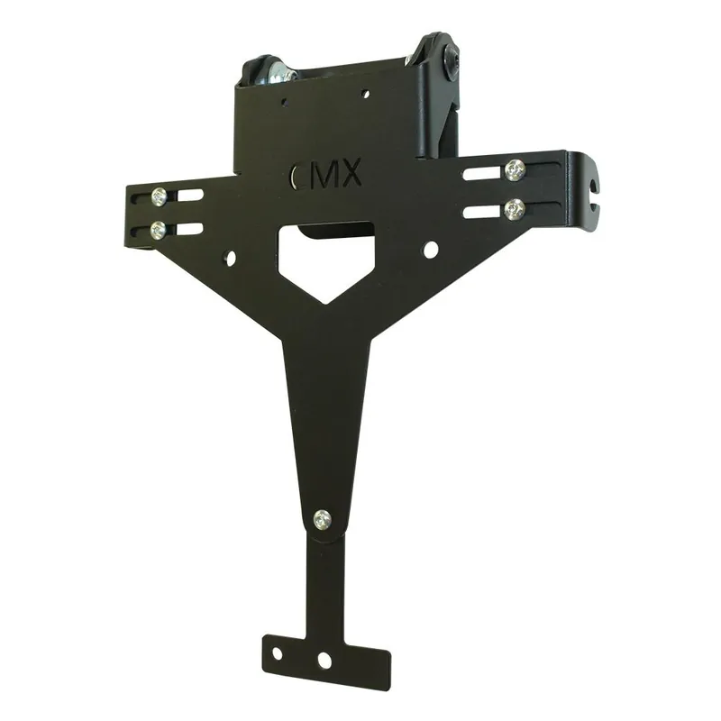 Begrenztes Angebot Kennzeichenhalter Universal Schwarz kombinierbar Motorrad Roller Moped