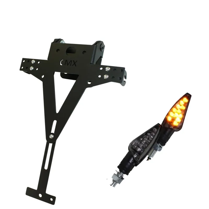 CMX Kennzeichenhalter V2 mit Blinker TEO im Set Billig