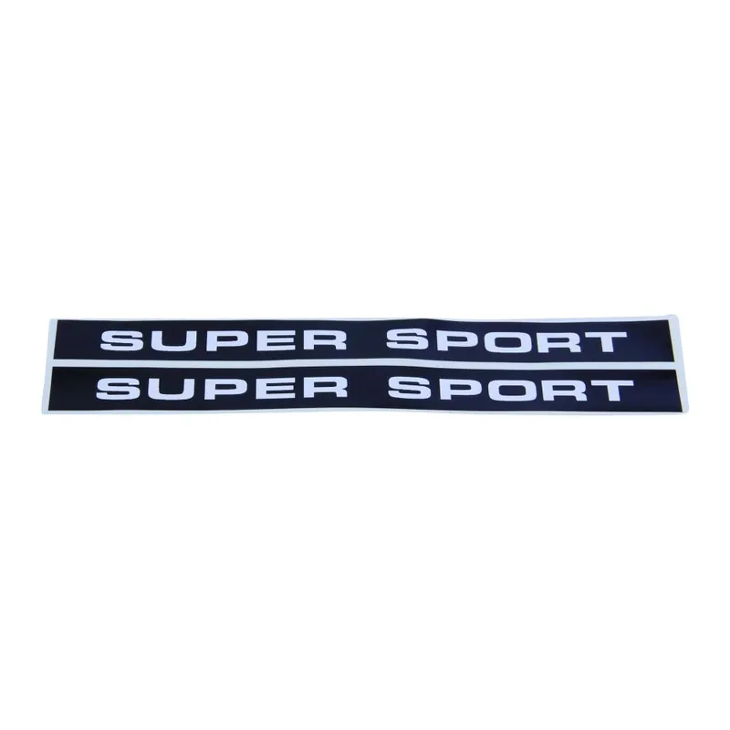 Aufkleber Satz Seitendeckel "Super Sport" für Zündapp KS 50 Super Sport Sofort Bestellen