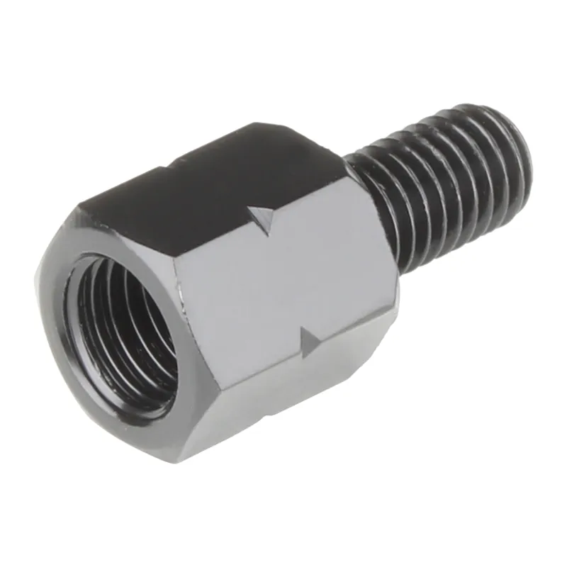 Spiegeladapter schwarz (Spiegel: M10 Rechtsgewinde / Lenker: M8 Linksgewinde) - Citomerx Neue Kollektion
