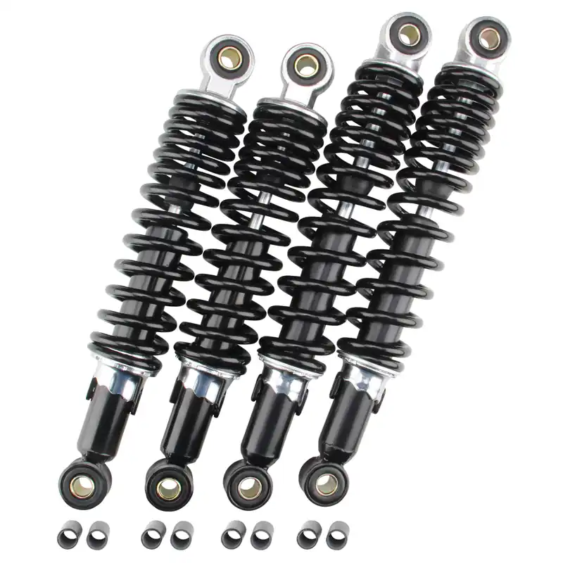 Heißes Angebot Stoßdämpfer Tieferlegung Set schwarz 260 mm + 280 mm für Simson Schwalbe KR51 Star