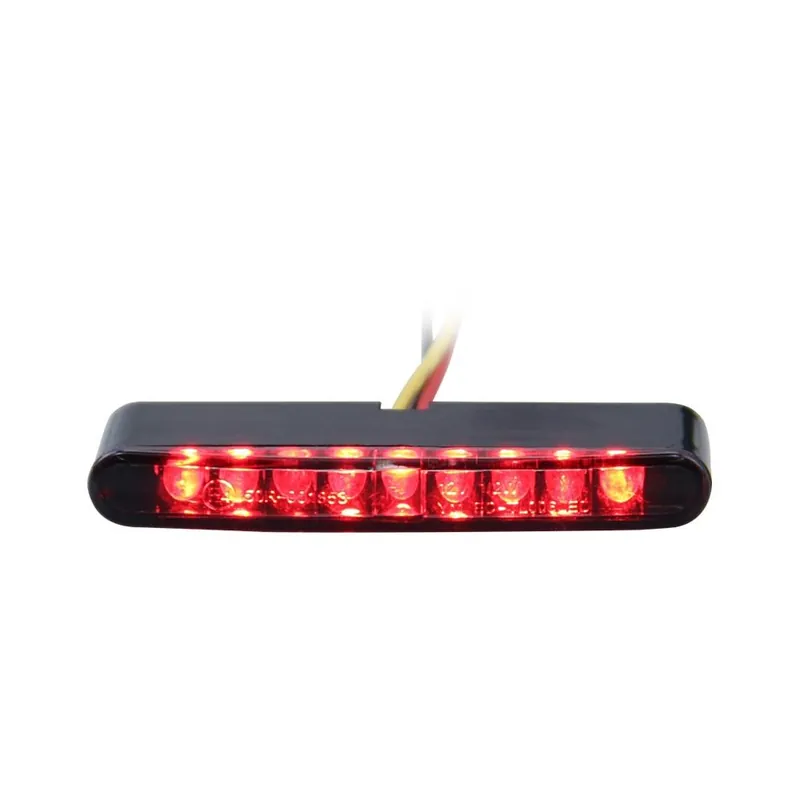 Direktkauf LED Mini Rücklicht schwarz getönt 12V Motorrad Quad Roller