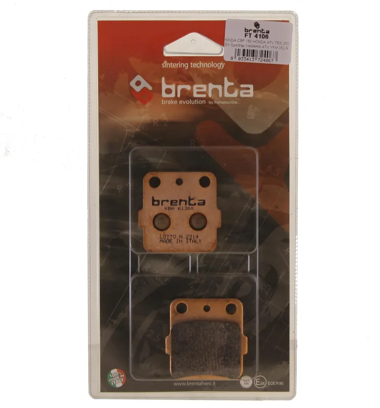 Begrenztes Angebot Bremsbeläge Brenta 4106 Sintermetall hinten für Kawasaki KX 80 85 / KFX 450 / KEF 300