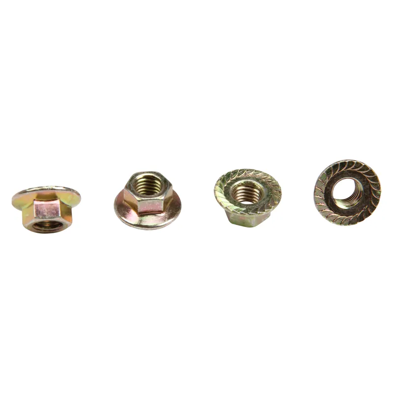 Citomerx Sechskantmutter mit Flansch M7 verzinkt DIN 6923 - 4 Stück Top-Preis