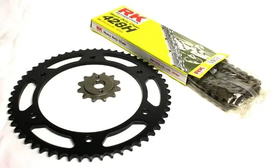 Kettensatz für Kawasaki KMX 125 1991-2003 doppelt verstärkt Saisonangebot