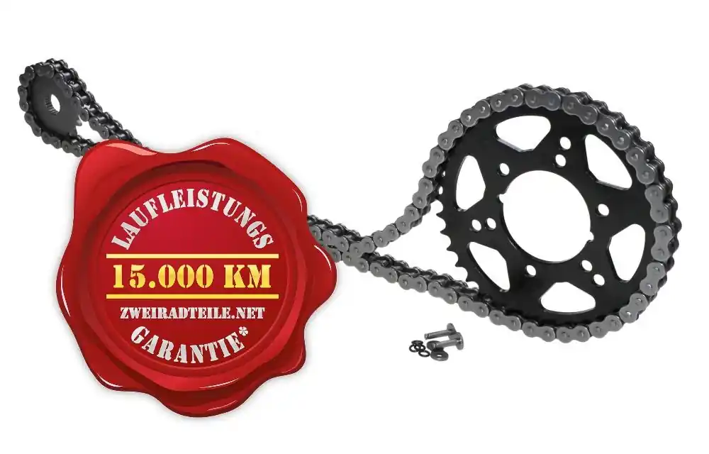 Kettensatz für Yamaha YZF-R6 (+50th Anniversary Edition) 530er Kette 2006-2012 X-Ring verstärkt Jetzt Bestellen