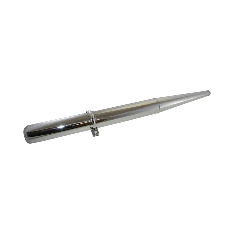Expressversand Auspuff chrom für Simson S50 S51 S70 S53 S83, KR51/1 KR51/2 Schwalbe, Star Sperber Habicht, SR50 SR8