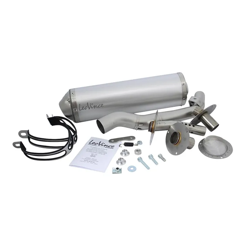 Preiswert Auspuff LeoVince X3 SLIP ON Aluminium für Suzuki DR 650
