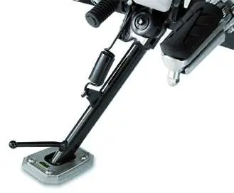 Givi Fuß-Verbreiterung ES1111 aus Aluminium und Edelstahl für Original Seitenständer für Honda Modelle Schneller Versand
