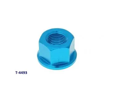 Mutter Radachse Aluminium blau eloxiert - M12x1,75 Rabatt