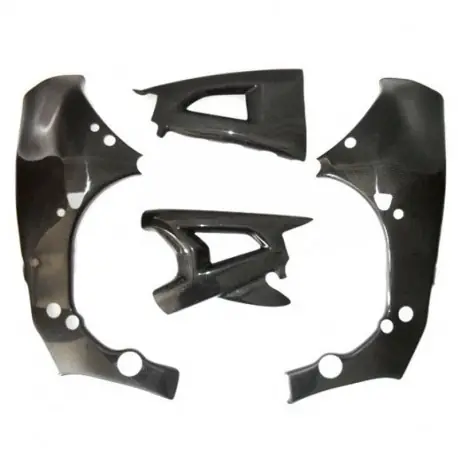Schnäppchen Carbon Rahmen- und Schwingenschoner mit Kettenschutz ZX10R 2011-2015