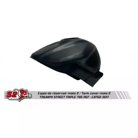 S2 Concept Glasfaser-Tankschutz fur Poly-Frontverkleidung MOTO2 S2CONCEPT Street Triple 765R/RS 2023-2025 Top-Seller