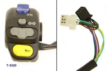 Heißes Angebot Schaltereinheit links für Blinker, Auf-Abblend, Hupe Malaguti F10