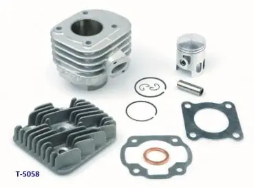 Markenware Zylinder mit Kopf Scooter 69,5ccm Alu CPI, Keeway, Generic Euro2, 04-