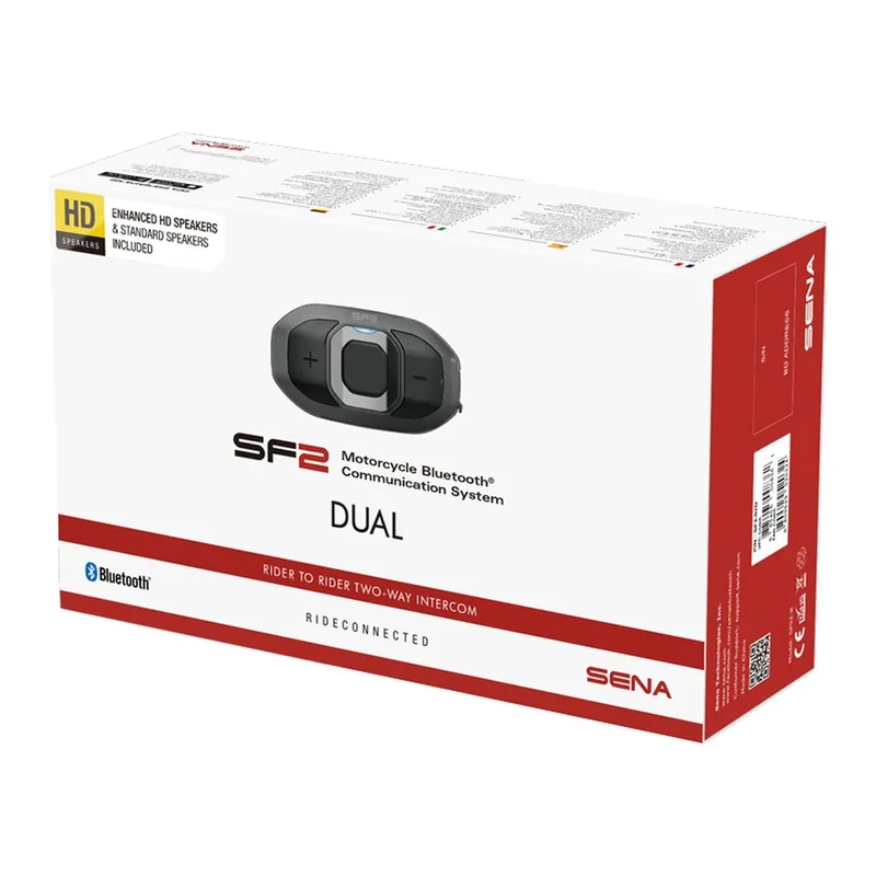 Interfono Sena Sf2 Con Dual Speaker Hd Doppio Garantierte Lieferung