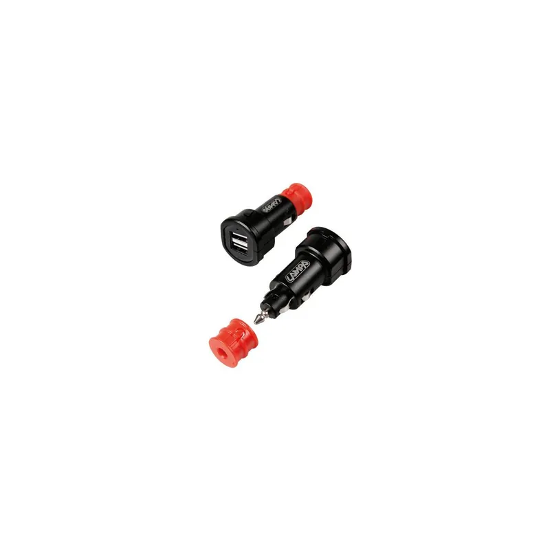 Caricabatteria Doppia Usb Fast Charge Din/standard Lampa Echt