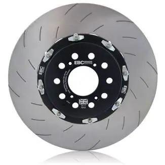 Begrenztes Angebot Swept-Groove High-Carbon Bremsscheiben Satz (2-teilig und vollschwimmend Vorderachse SG2F010