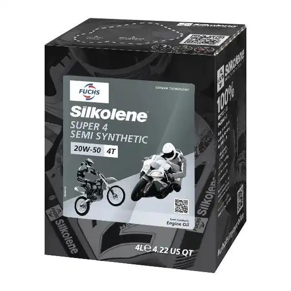 Kracherpreis Motoröl SILKOLENE SUPER 4 20W-50 601452864 4 l Ausverkauf