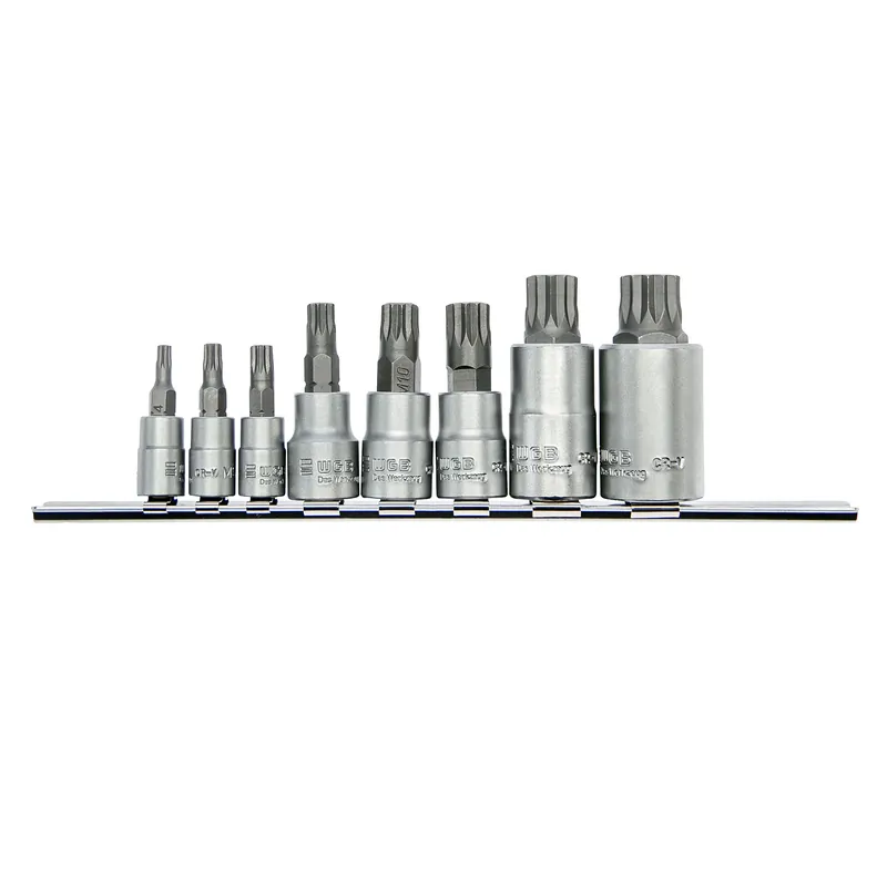 Aktuell WGB 1/4"+3/8"+1/2" Steckschlüssel-Einsätze