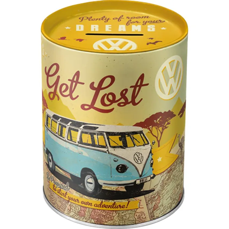 Highlight Nostalgic-Art Spardose "VW Bulli - Let's Get Lost"