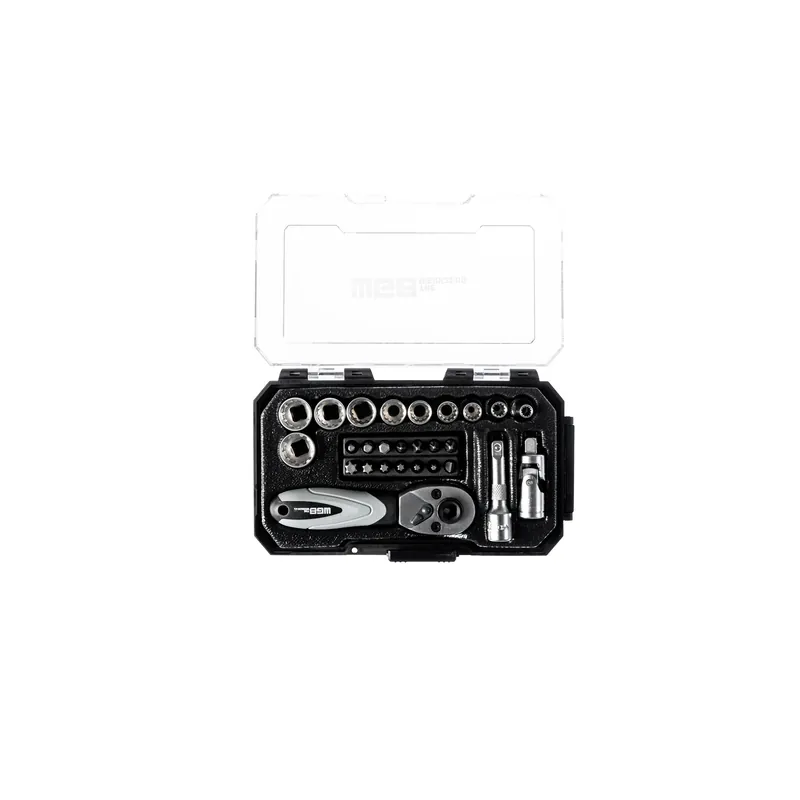WGB Mini Steckschlüsselsatz 6,3mm (1/4") 28-teilig Markenware