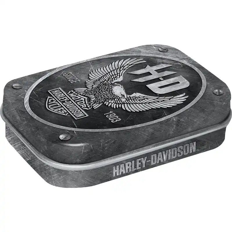 Nostalgic-Art Pillendose Harley-Davidson - Metal Eagle Neue Kollektion