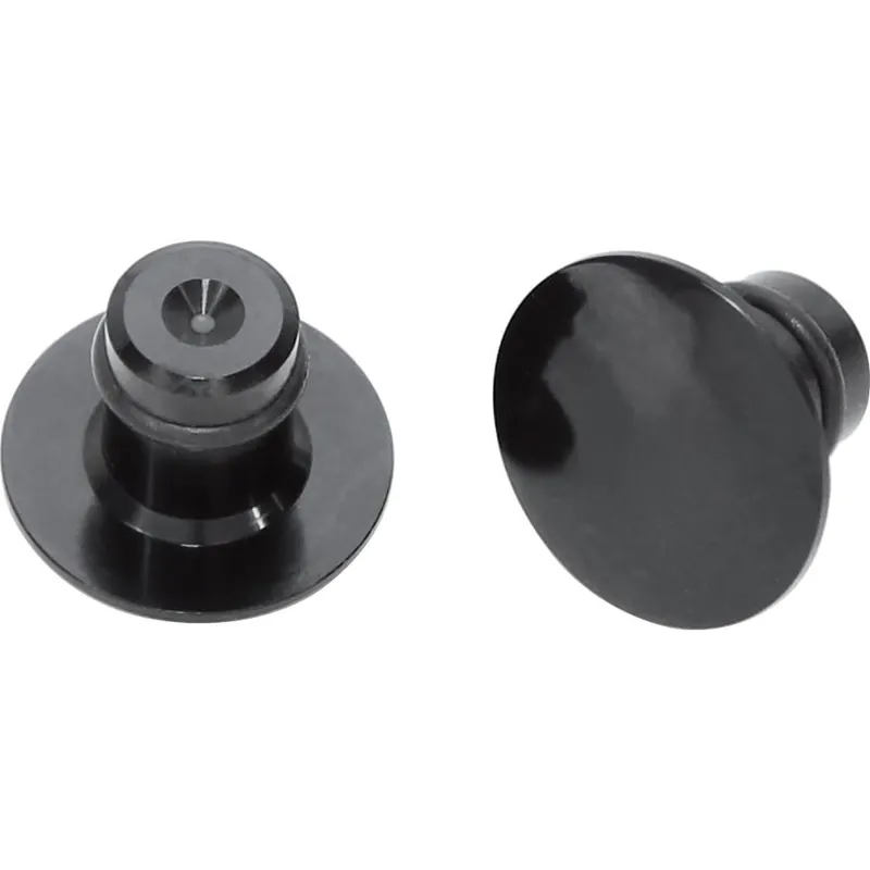 Letzte Chance Hashiru Abdeckkappenpaar Alu CNC für M10 Spiegelgewinde