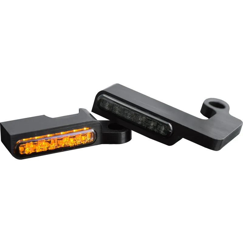 Sofort Bestellen HeinzBikes LED Alu Blinkerpaar vorne für Harley-Davidson