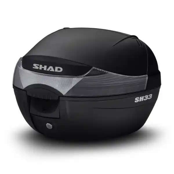 Zertifiziert Top case SHAD SH33 D0B33200 schwarz