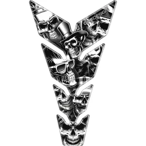 Abverkauf Tankaufkleber Druck - Max Skulls1