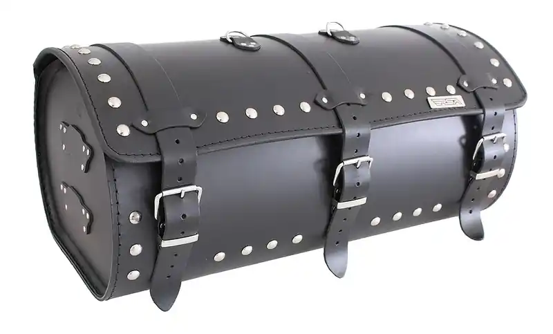 Neu Chopper RSA-6B Motorradkoffer aus Leder