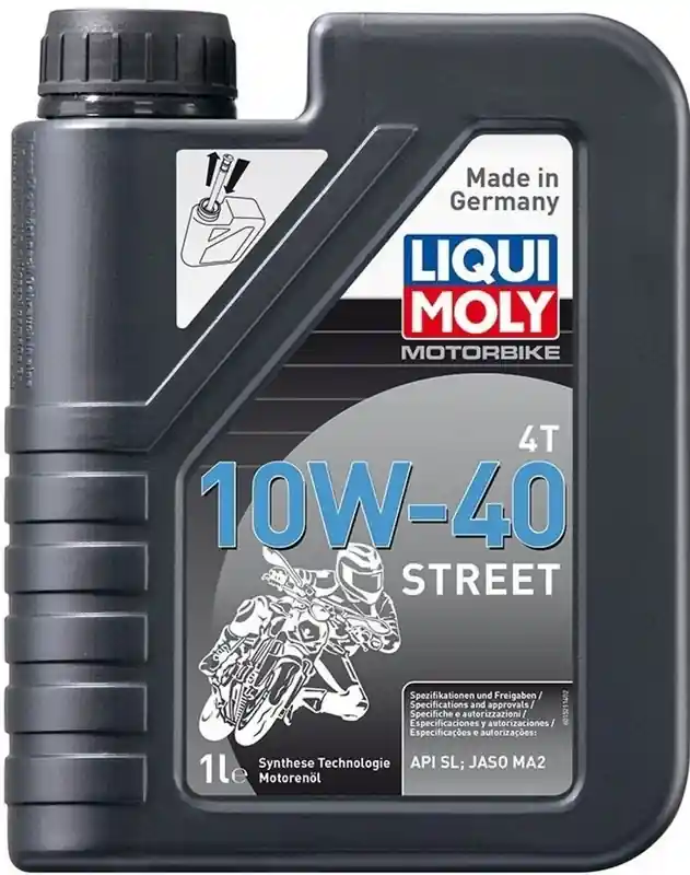 Motoröl LIQUI MOLY Motorbike 4T 10W40 Street 1 l Garantierte Lieferung
