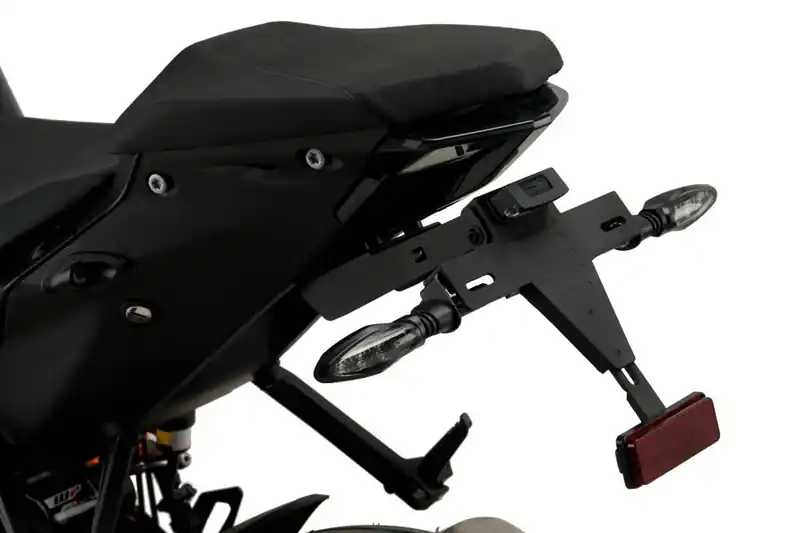 Adjustable license support PUIG 20449N schwarz Super-Preis